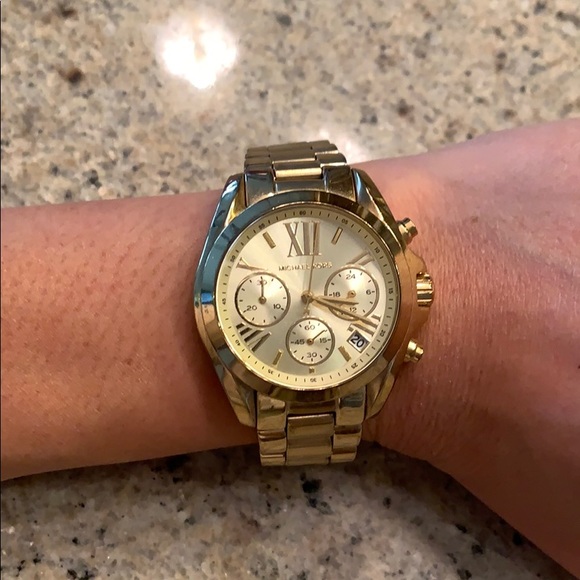 Michael Kors Accessories - Michael Kors gold boyfriend watch